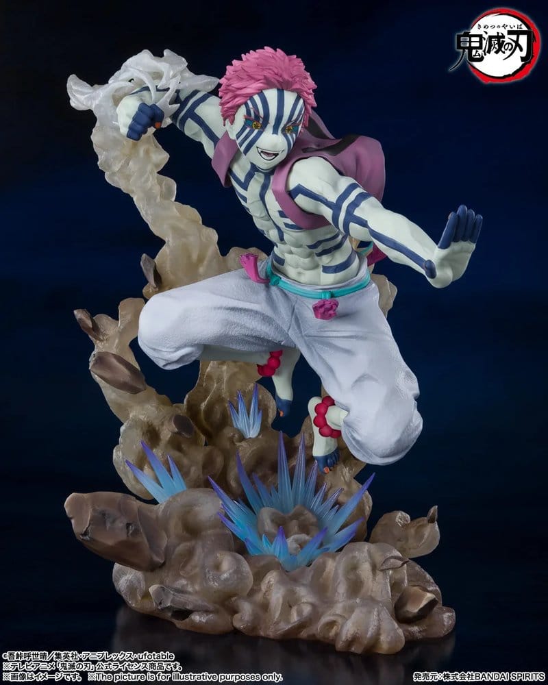 DEMON SLAYER: KIMETSU NO YAIBA - Akaza Upper Three FiguartsZERO Bandai PVC Figure 18 cm