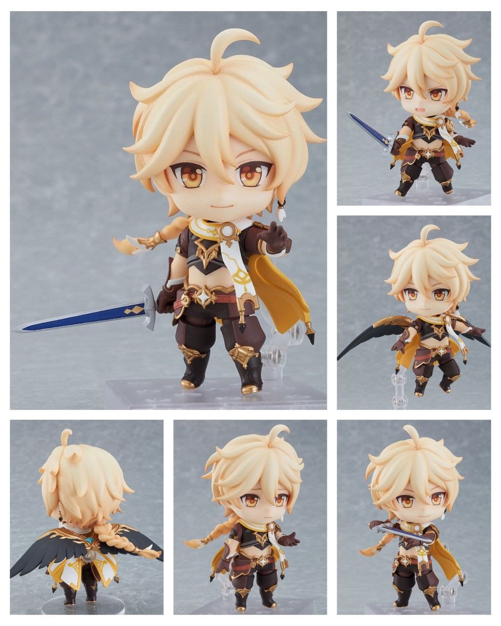 GENSHIN IMPACT - Traveler (Aether) Nendoroid Action Figure (Re-run) 10 cm