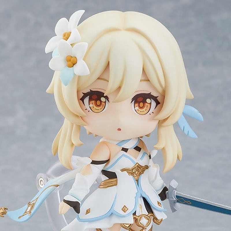GENSHIN IMPACT - Traveler (Lumine) Nendoroid Action Figure (Re-run) 10 cm