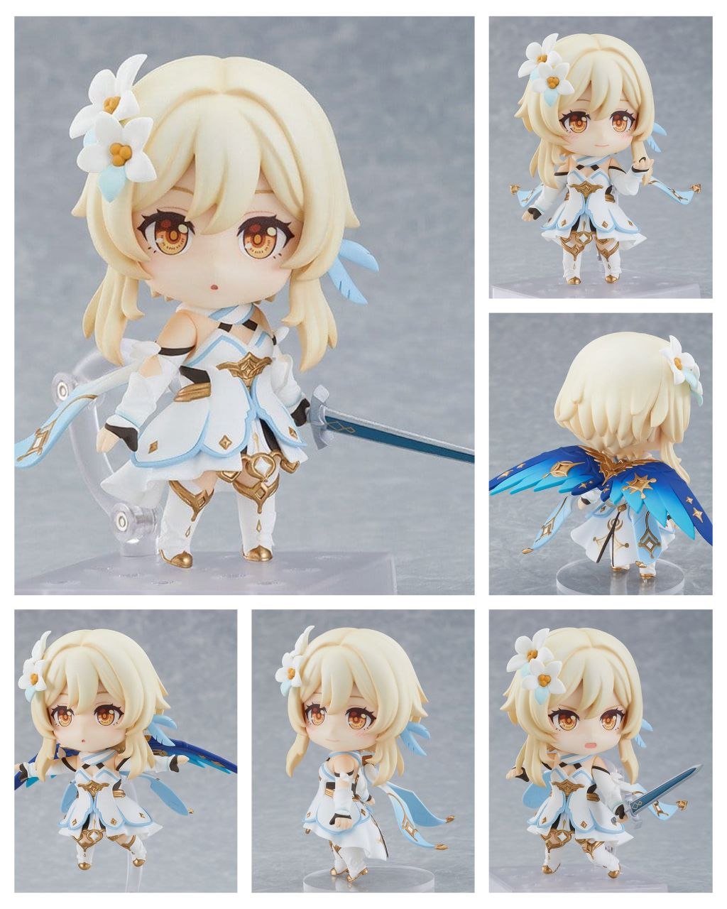 GENSHIN IMPACT - Traveler (Lumine) Nendoroid Action Figure (Re-run) 10 cm