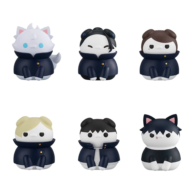 JUJUTSU KAISEN - Mega Cat Project Jujutsu Cats Hidden Inventory/Premature Death Ver. Mini Figures - 1 Single  Blind Box 3 cm