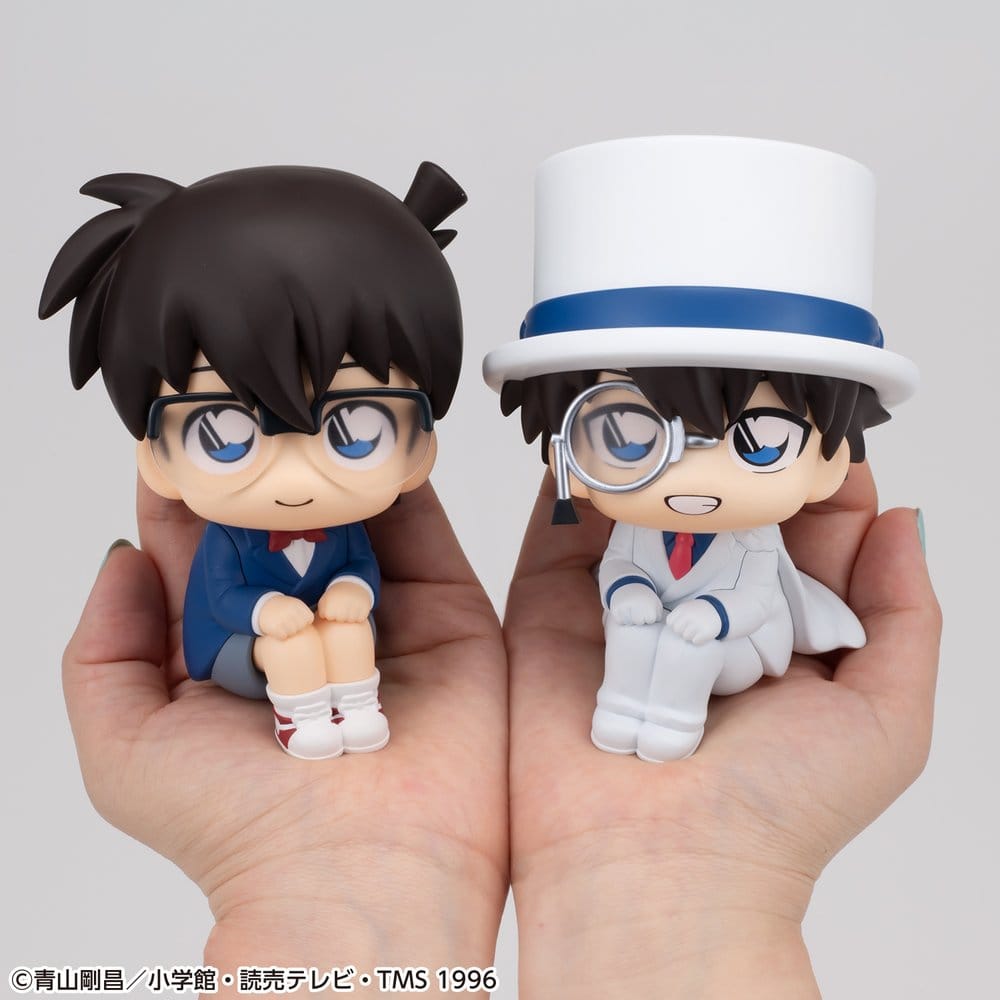 DETECTIVE CONAN - Conan Edogawa & Kid the Phantom Thief 2-Pack (with gift) Look Up Megahouse PVC Figure 11 cm