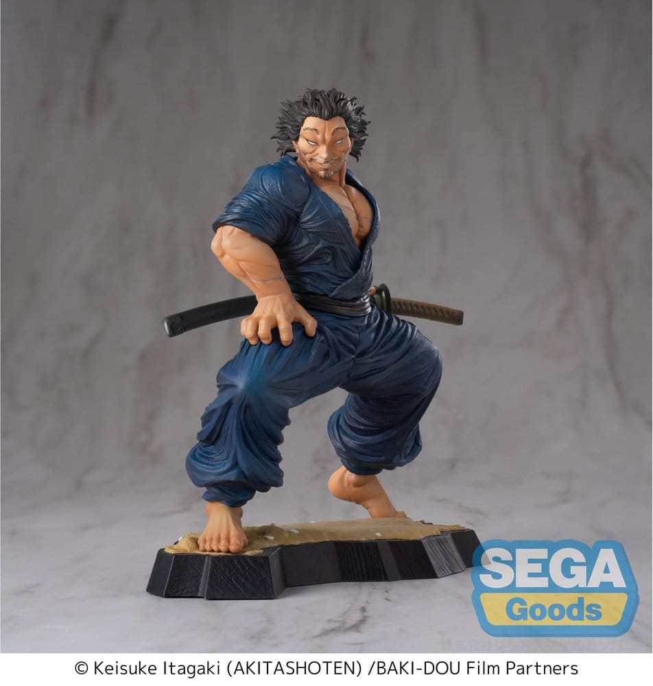 BAKI-DOU - Musashi Miyamoto Luminasta Sega PVC Figure 17 cm