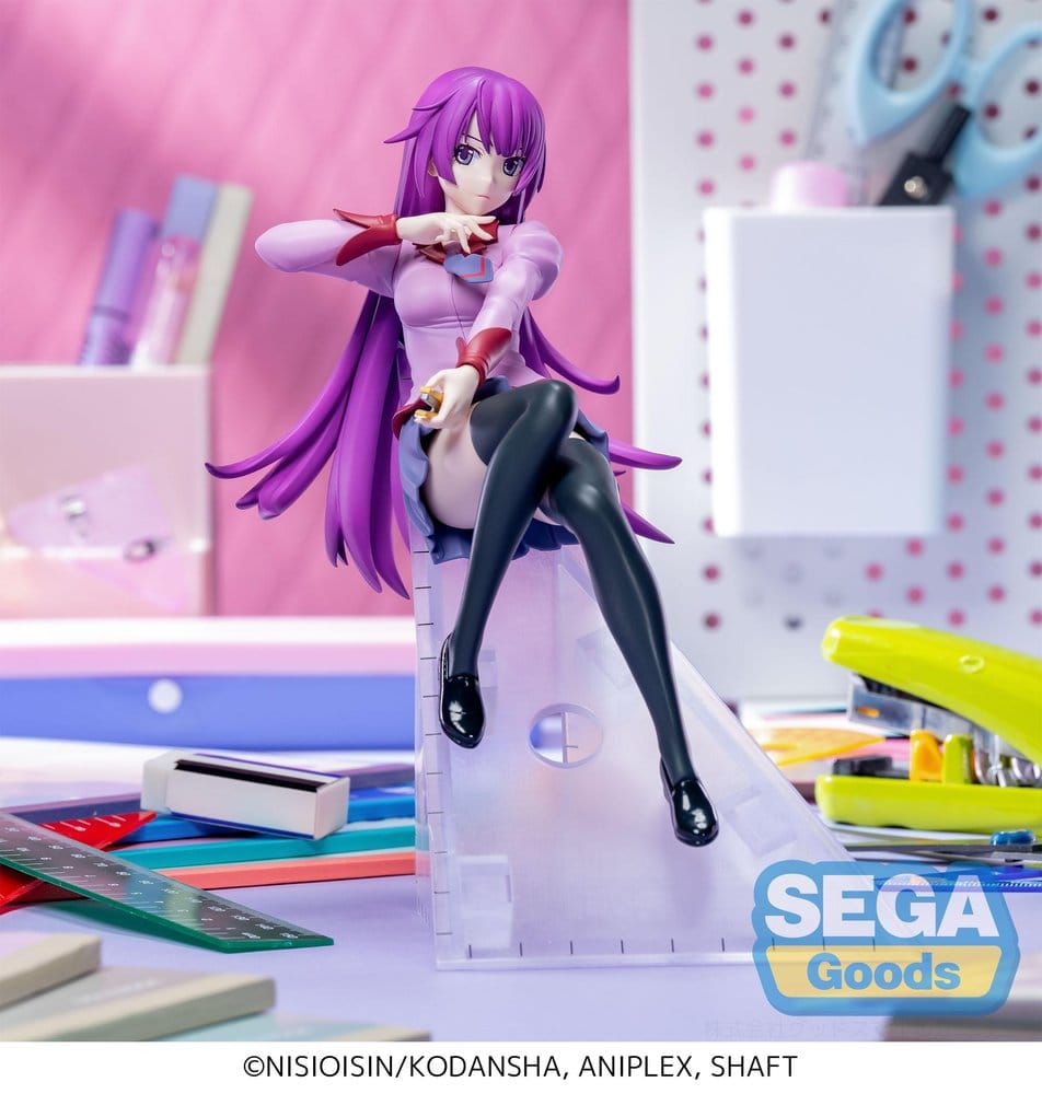 MONOGATARI SERIES - Hitagi Senjougahara Luminasta Sega PVC Figure 19 cm