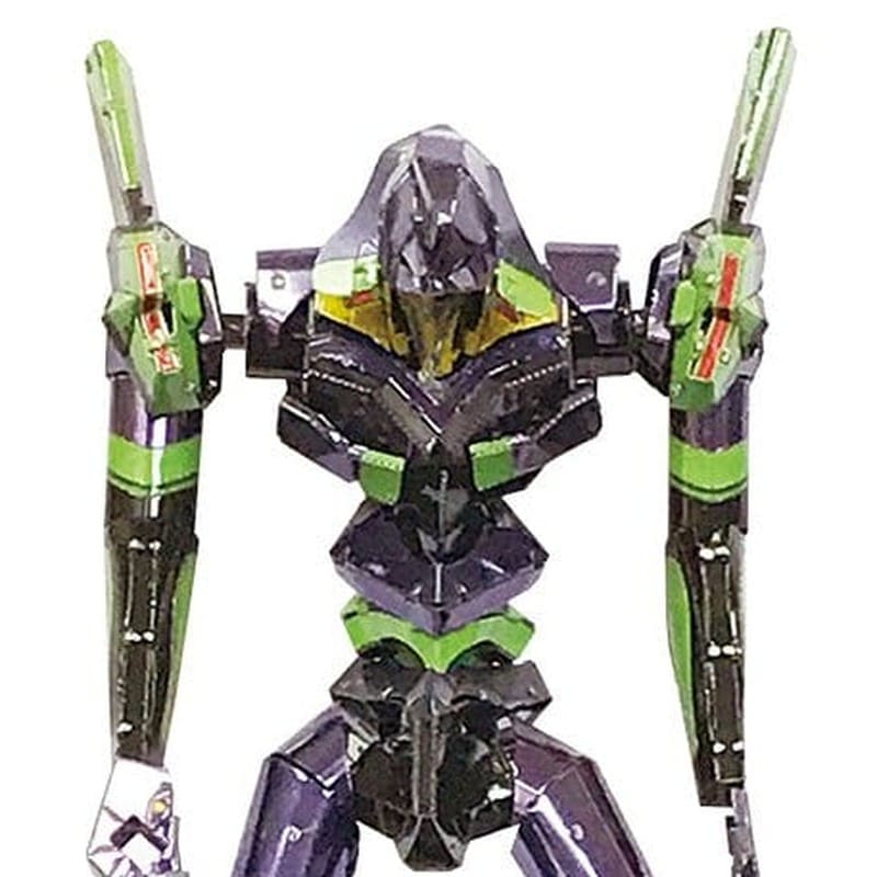 EVANGELION - Model Unit 01 Metallic Nano Plastic Plex Plastic Model 17 cm