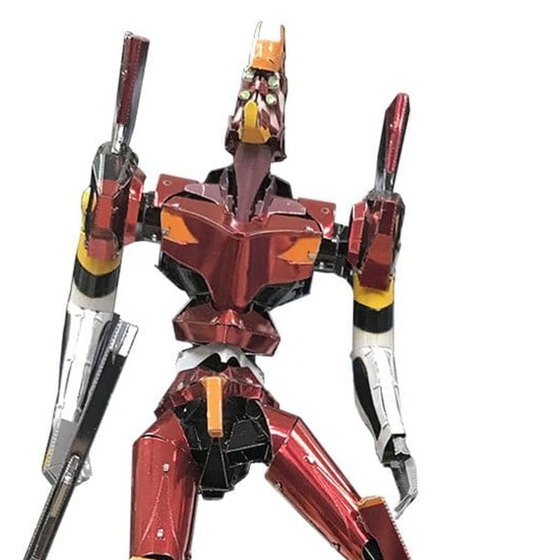 EVANGELION - Unit 02 Metallic Nano Plastic Model 17 cm