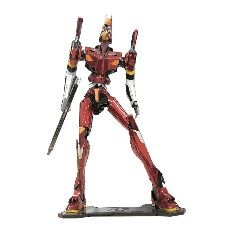 EVANGELION - Unit 02 Metallic Nano Plastic Model 17 cm