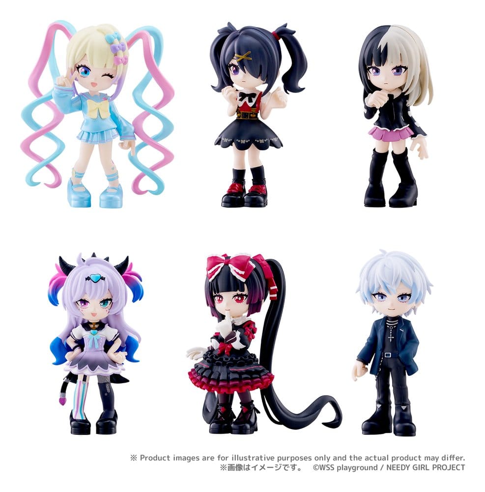 NEEDY GIRL OVERDOSE - PalVerse Mini Figures - 1 Single Blind Box 9 cm
