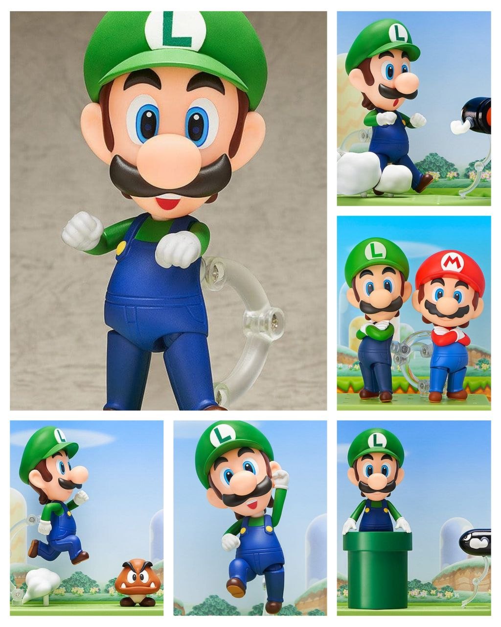 SUPER MARIO - Luigi Nendoroid Action Figure 10 cm