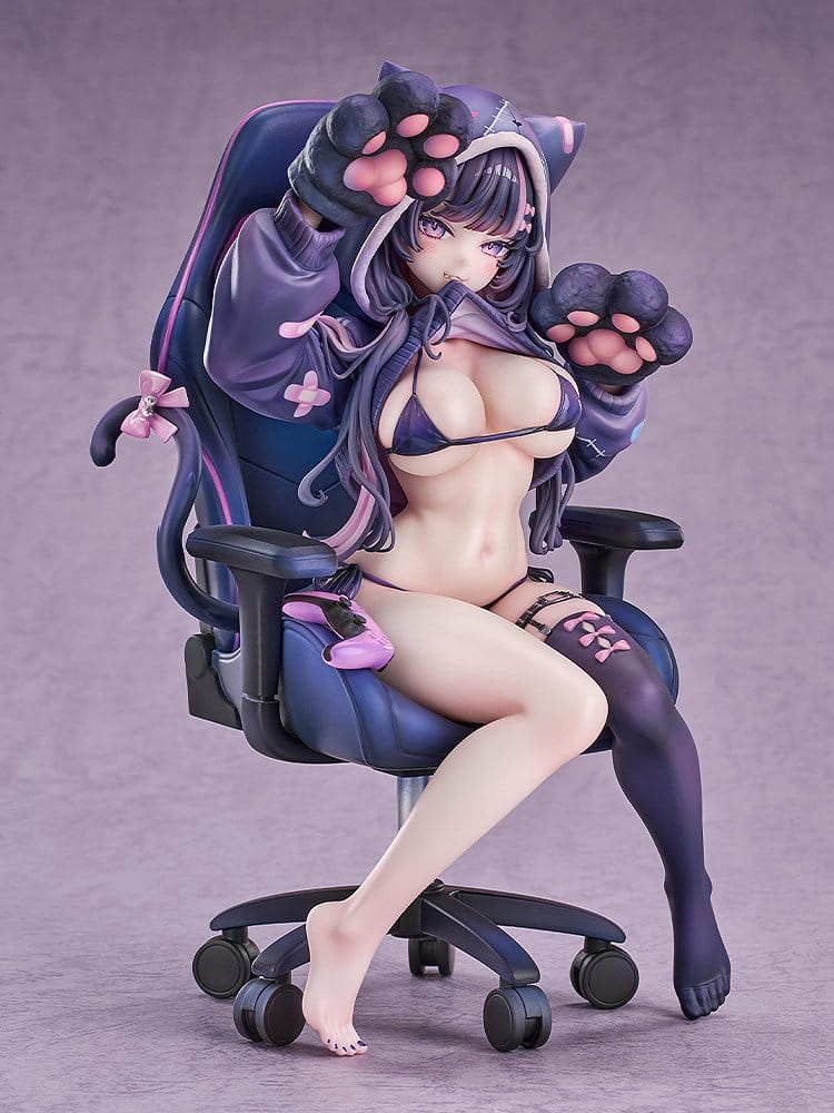 ORIGINAL CHARACTER - Mayu Kuronuma Illustration by Katto 1/7 Luminous Box PVC Figure 194mm