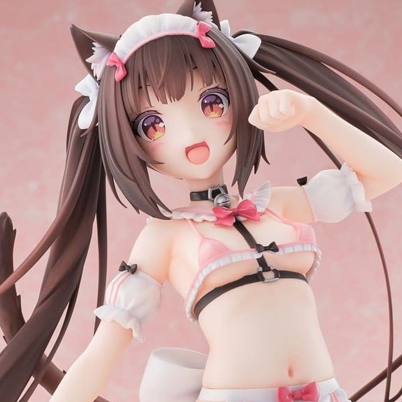 NEKOPARA - Chocola Micro Bikini Maid DX Edition 1/5.5 PVC Figure 30 cm