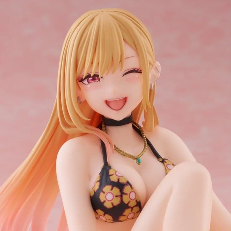 MY DRESS-UP DARLING - Marin Kitagawa Measured Swimsuit Ver. Desktop Cute (Re-run) Taito PVC Figure 13 cm