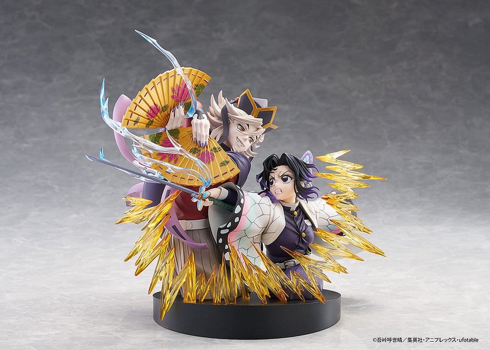 DEMON SLAYER - Shinobu Kocho & Doma Claynel PVC Figures 2-Pack 18 cm