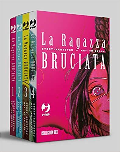 La ragazza bruciata box