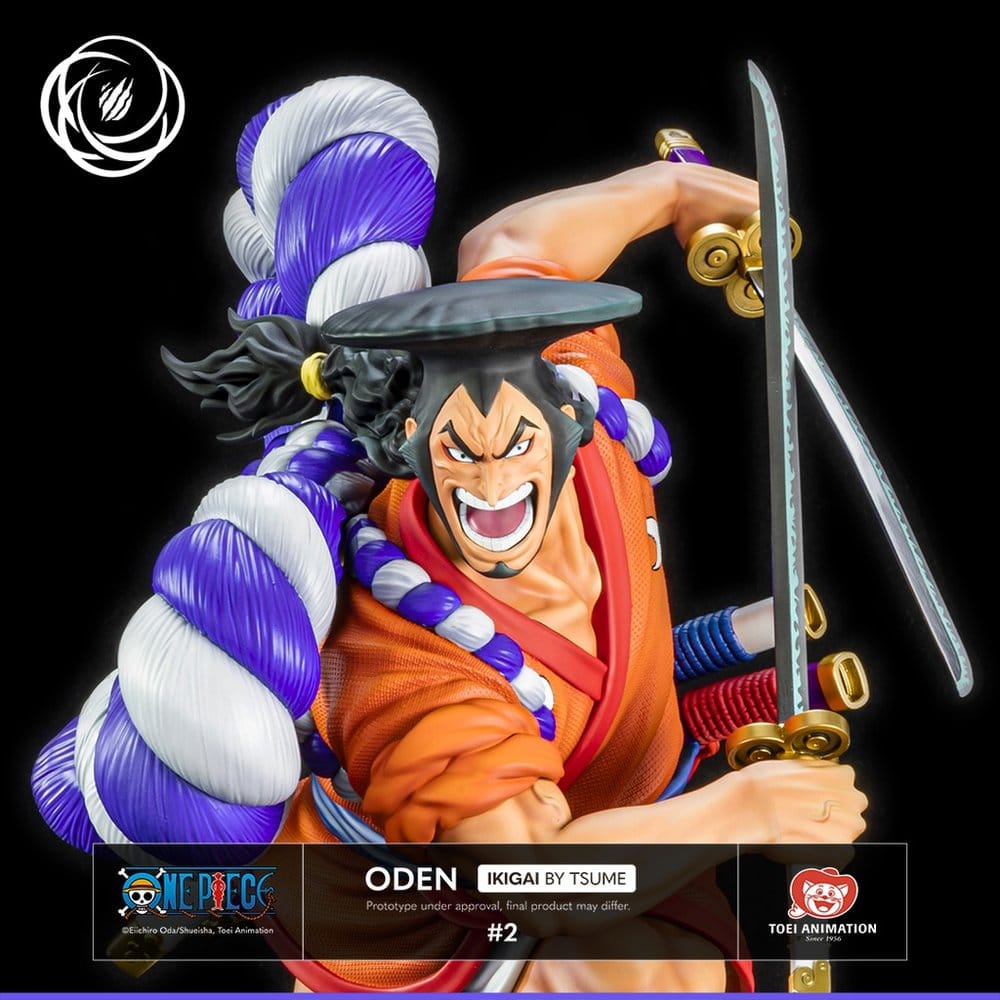 ONE PIECE - Oden 1/6 Polyresin Tsume Figure 44,5 cm