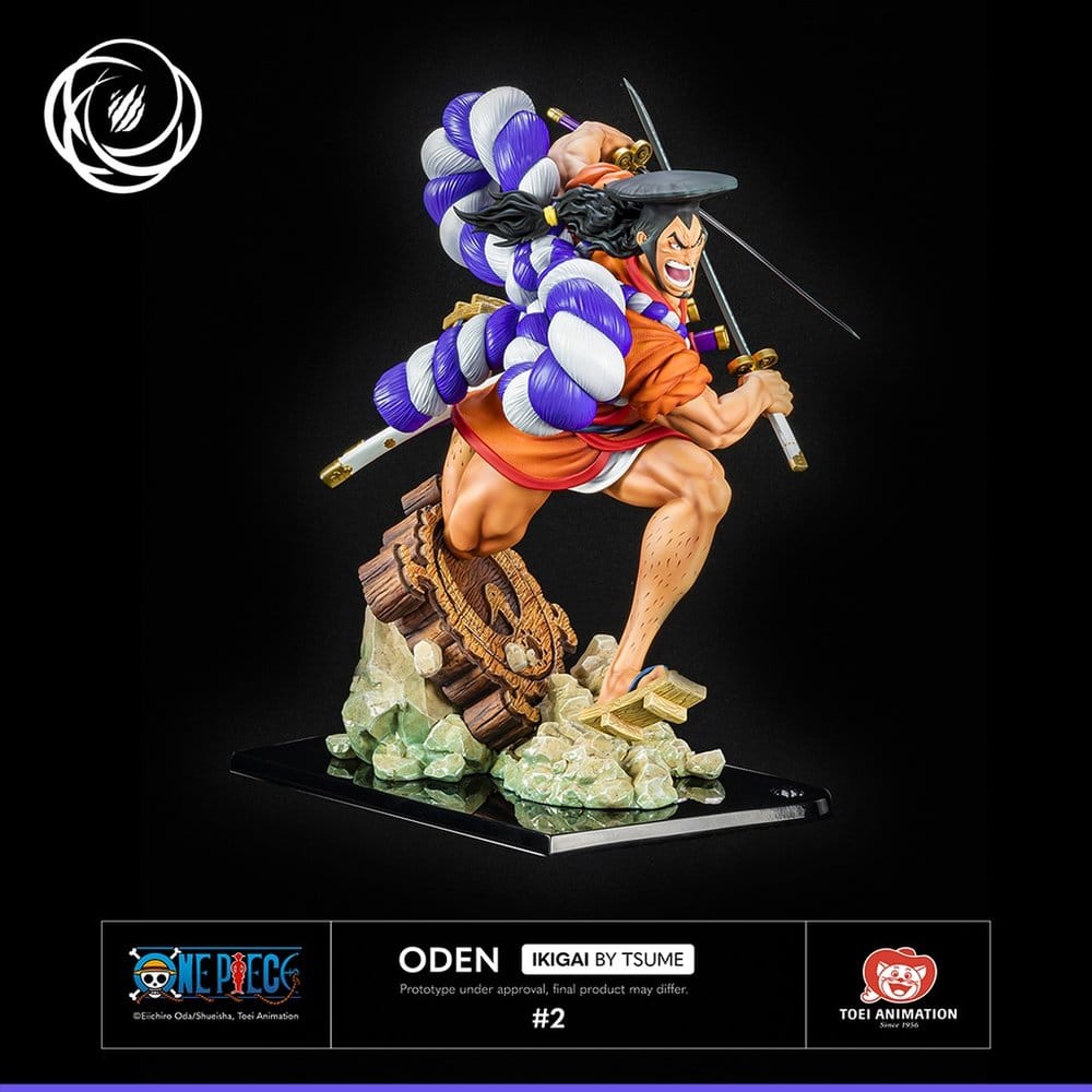 ONE PIECE - Oden 1/6 Polyresin Tsume Figure 44,5 cm