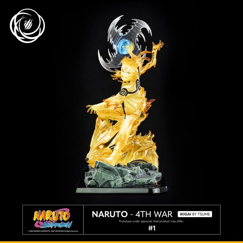 NARUTO - Naruto Fourth Great Ninja War 1/6 Polyresin Tsume Figure 36 cm