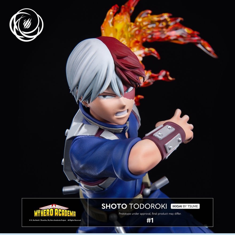 MY HERO ACADEMIA - Shoto Todoroki Ikigai 1/6 Polyresin Tsume Figure 34 cm