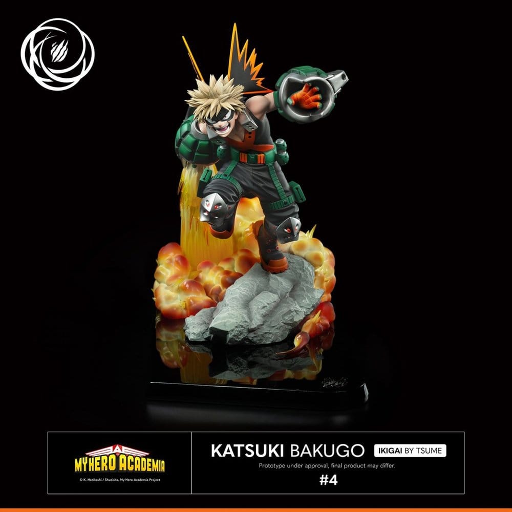 MY HERO ACADEMIA - Katsuki Bakugo Ikigai 1/6 Polyresin Tsume Figure 30 cm