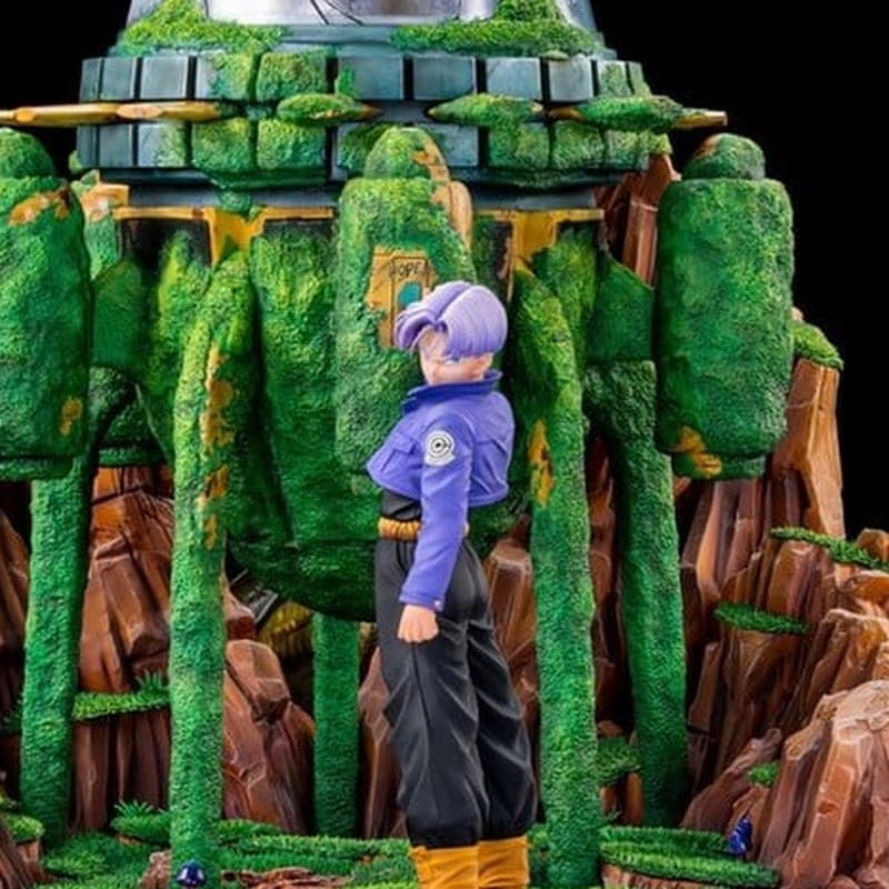 DRAGON BALL Z - Trunks' Time Machine 1/6 HQS Dioramax Tsume Resin Figure 65 cm