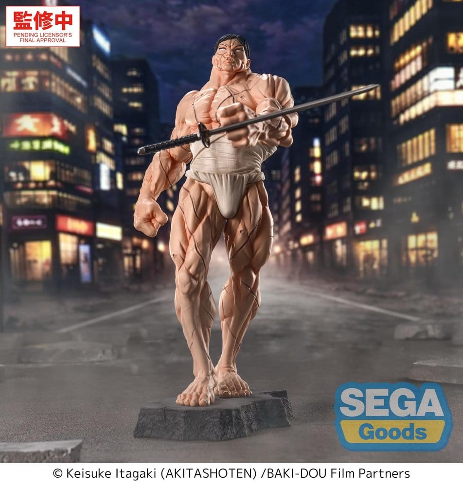 BAKI-DOU - Kaoru Hanayama Luminasta Sega PVC Figure 23 cm