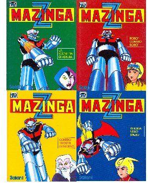 Mazinga z (i grandi libri) set (4)