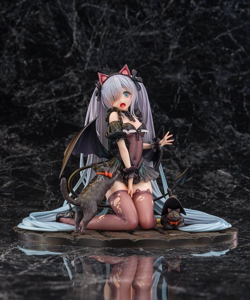 AZUR LANE - Janus Fright-Night Scaredy-Cat Ver. 1/7 Ami Ami PVC Figure 16 cm