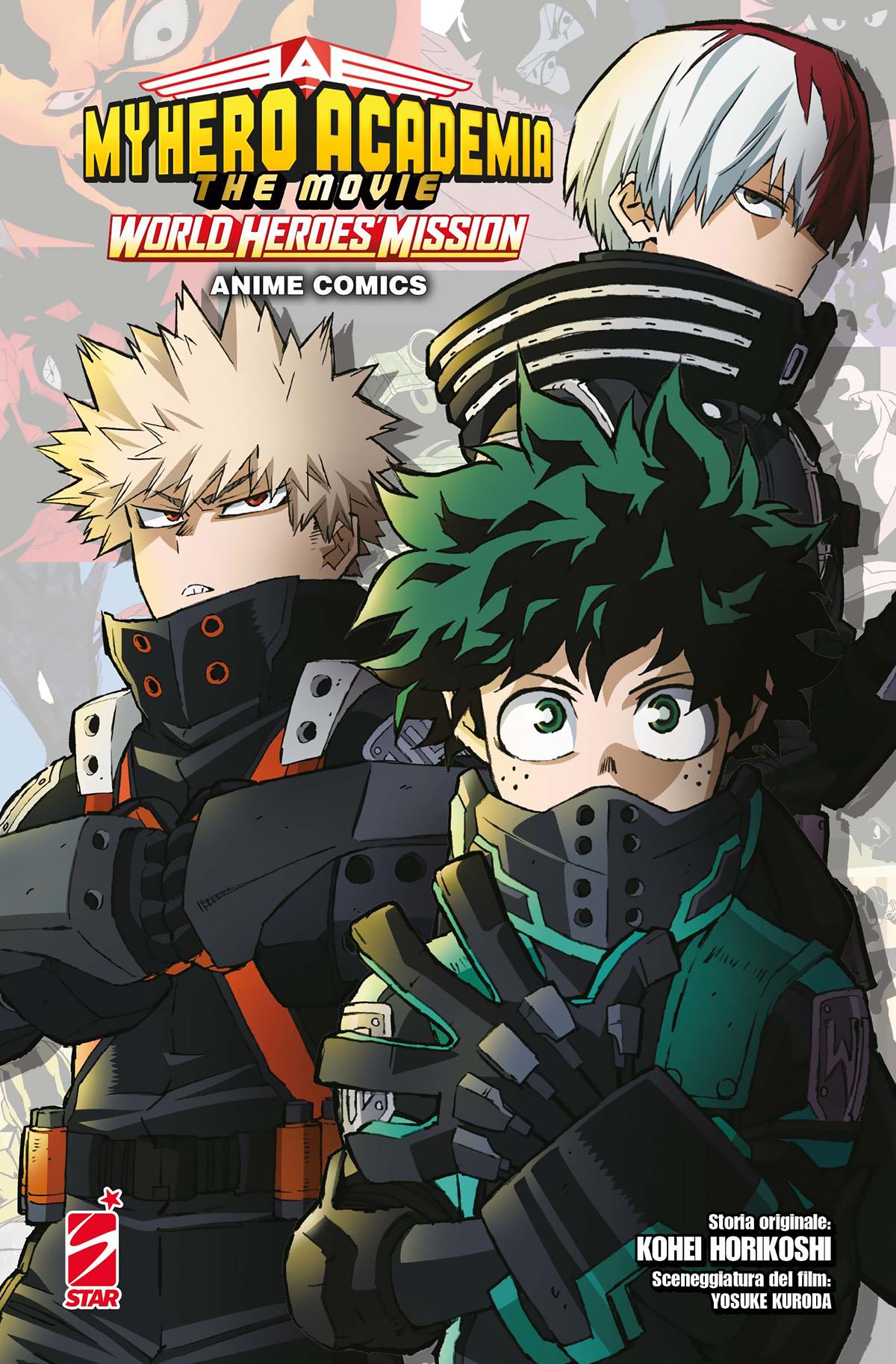 My hero academia world heroes mission anime