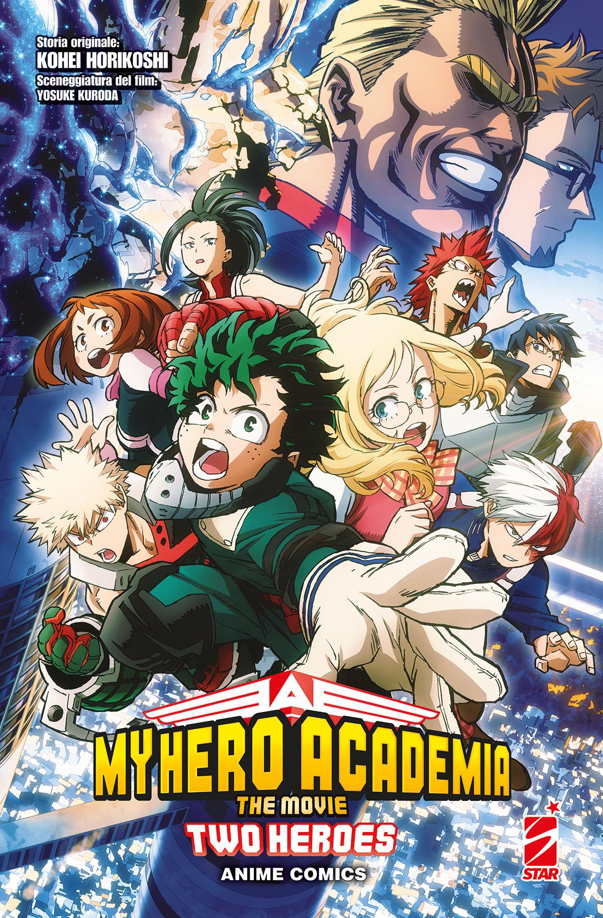 My hero academia the movie two heroes anime comics