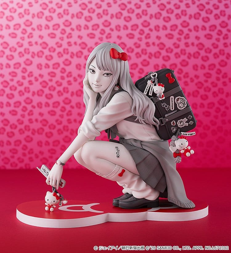 JUNJI ITO - Gyaru Tomie x Hello Kitty Good Smile Company PVC Figure 14 cm